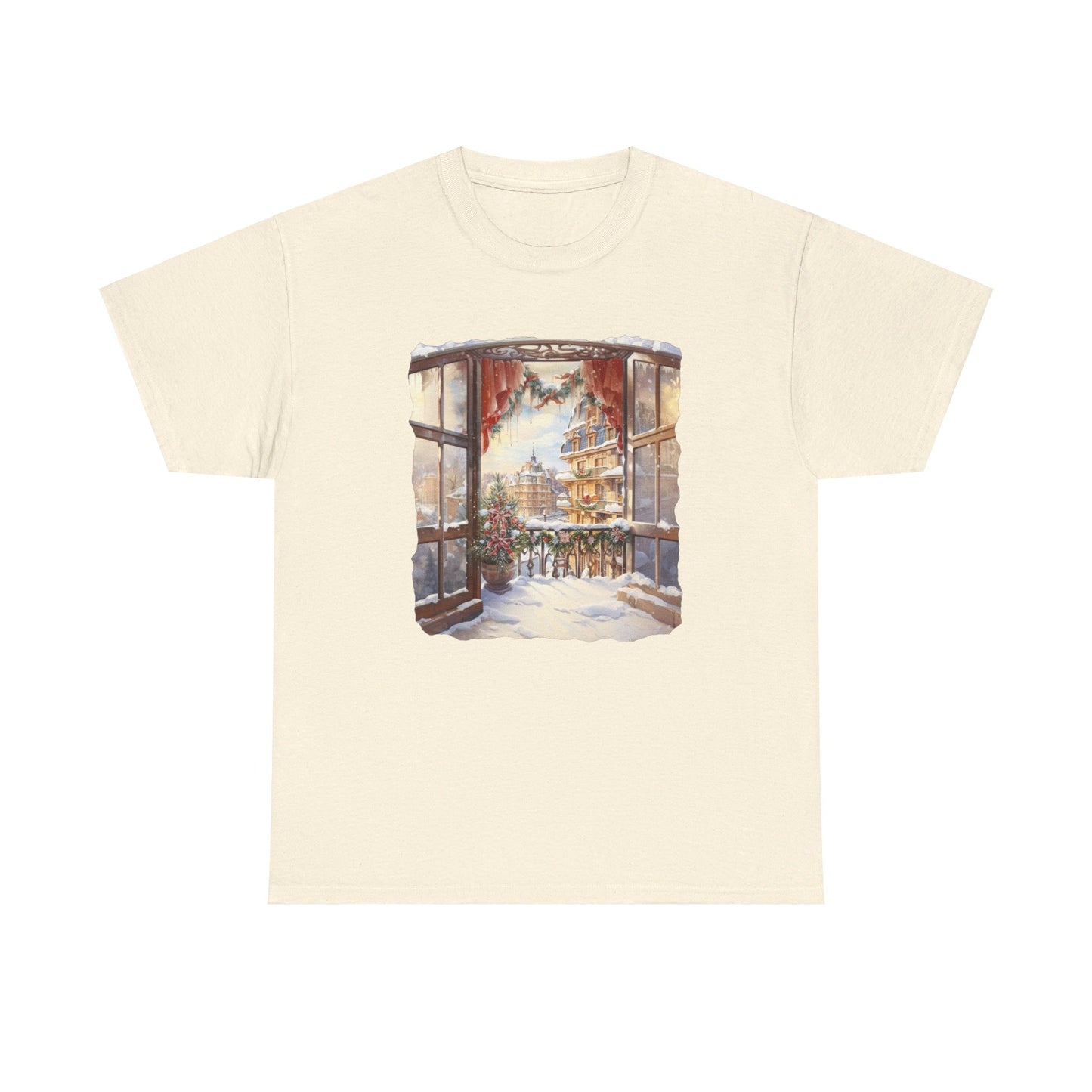 Christmas City To The Window  - T-Shirt