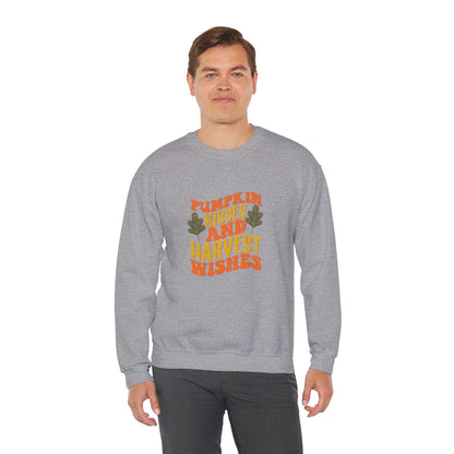 Pumpkin Kisses And Harvest Wishes - Sweatshirt