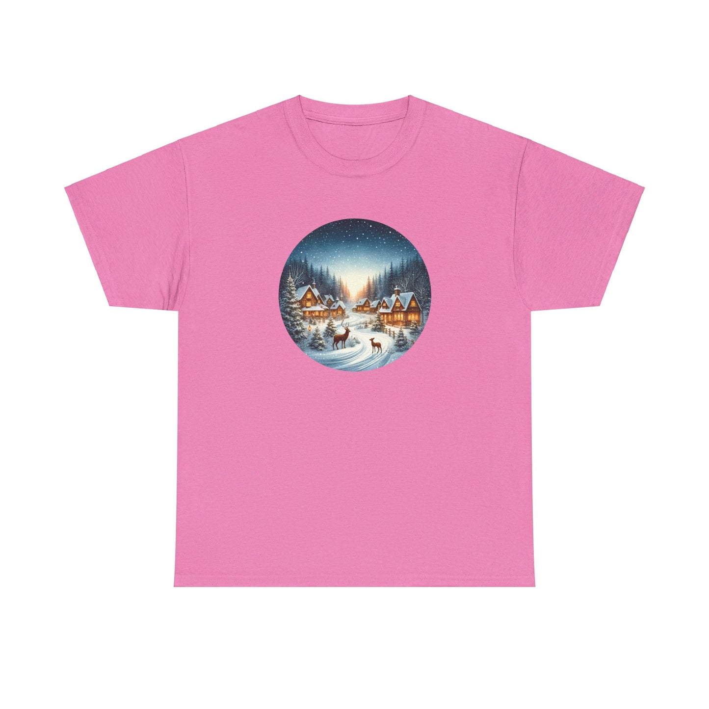 Magical Snowy Night - T-Shirt