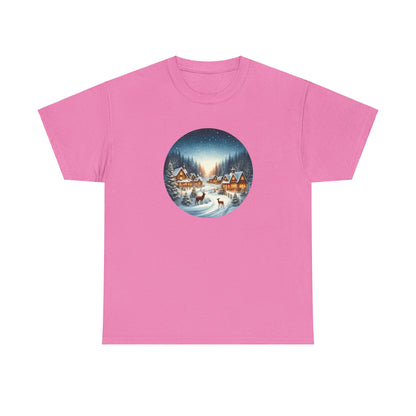 Magical Snowy Night - T-Shirt