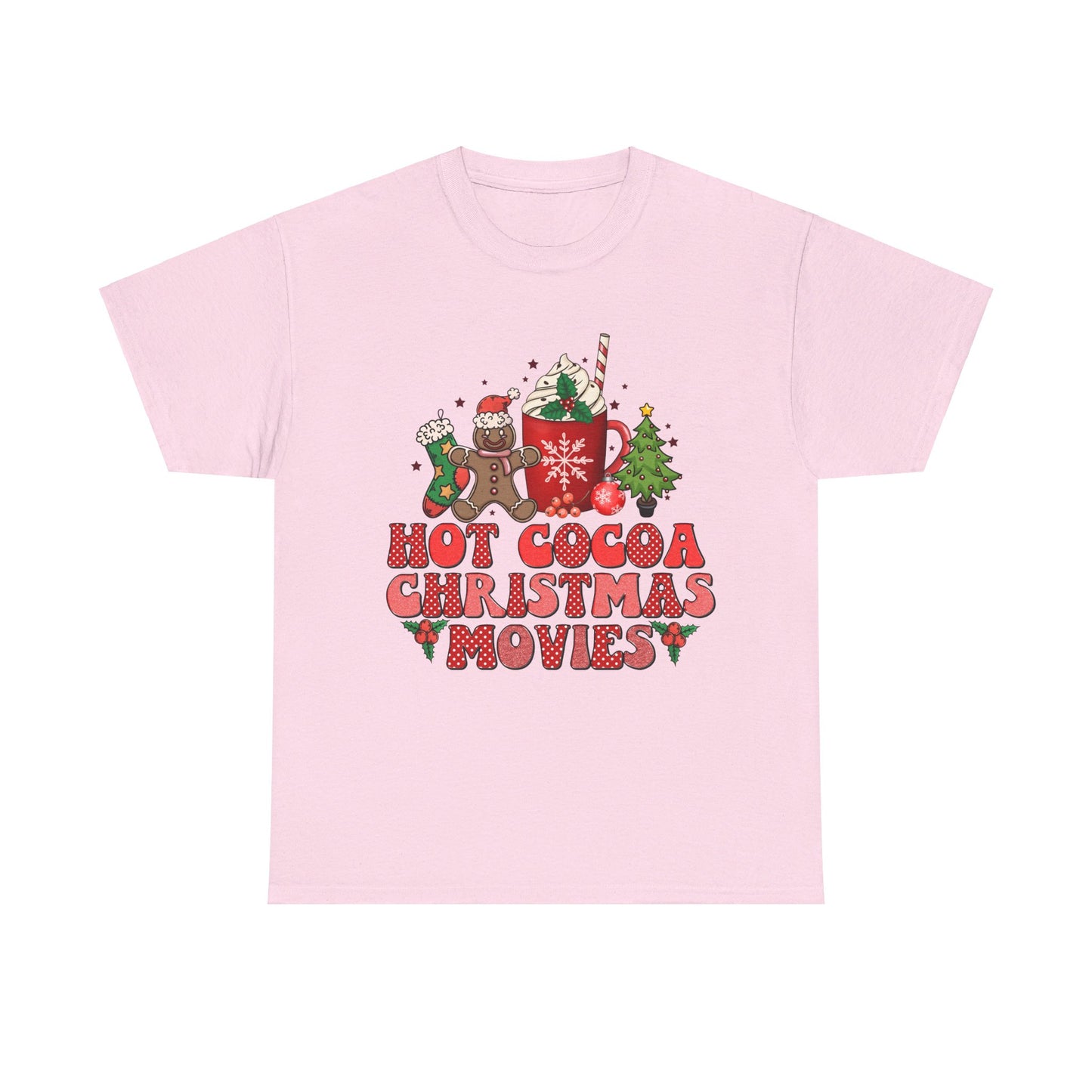 Hot Cocoa Christmas Movies T-Shirt