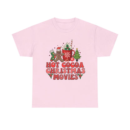 Hot Cocoa Christmas Movies T-Shirt