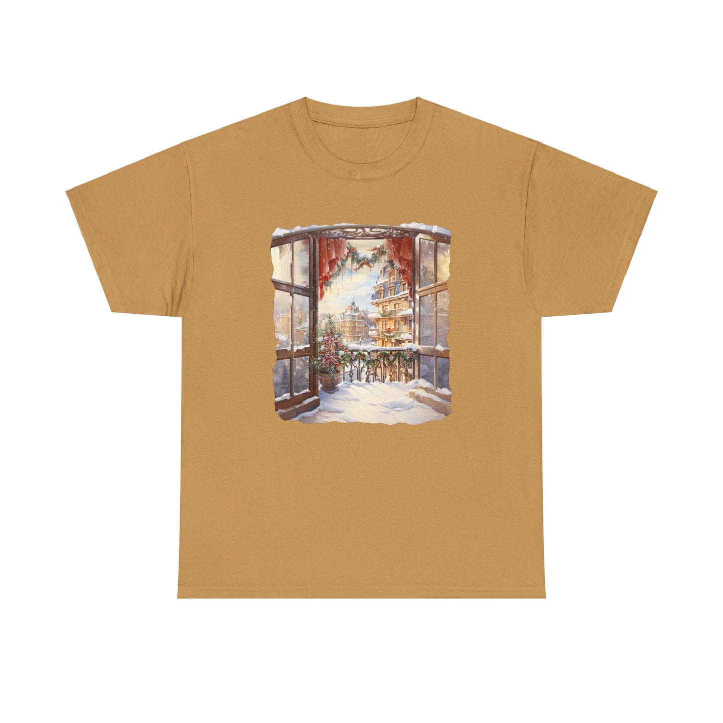 Christmas City To The Window  - T-Shirt