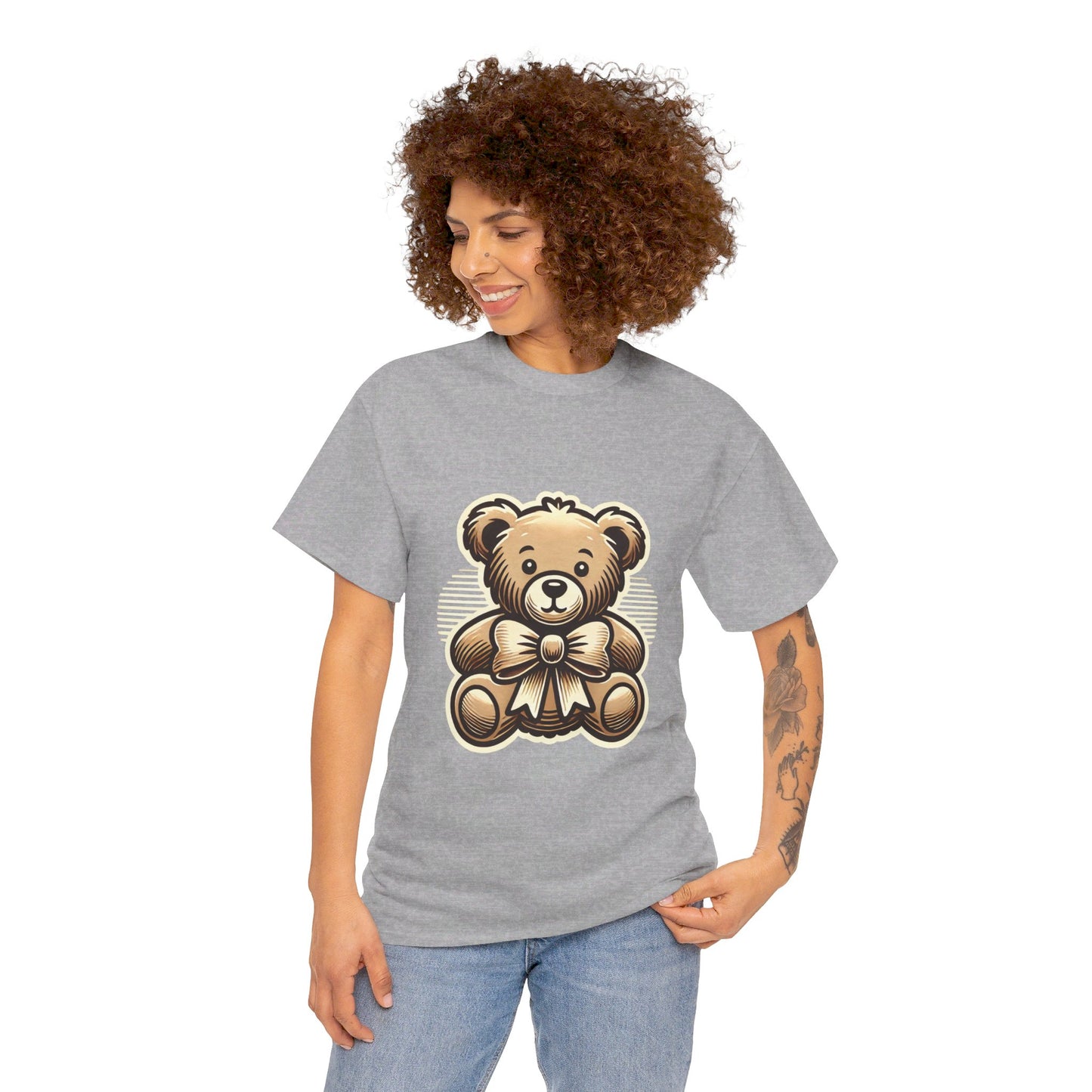 Teddy Bear with a bow - T-Shirt