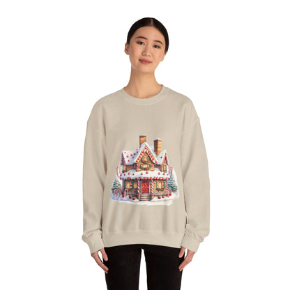 Snowy Christmas Village 15 - Sweatshirt