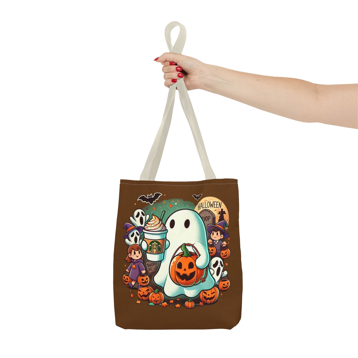 Ghost trick or treating - Tote Bag