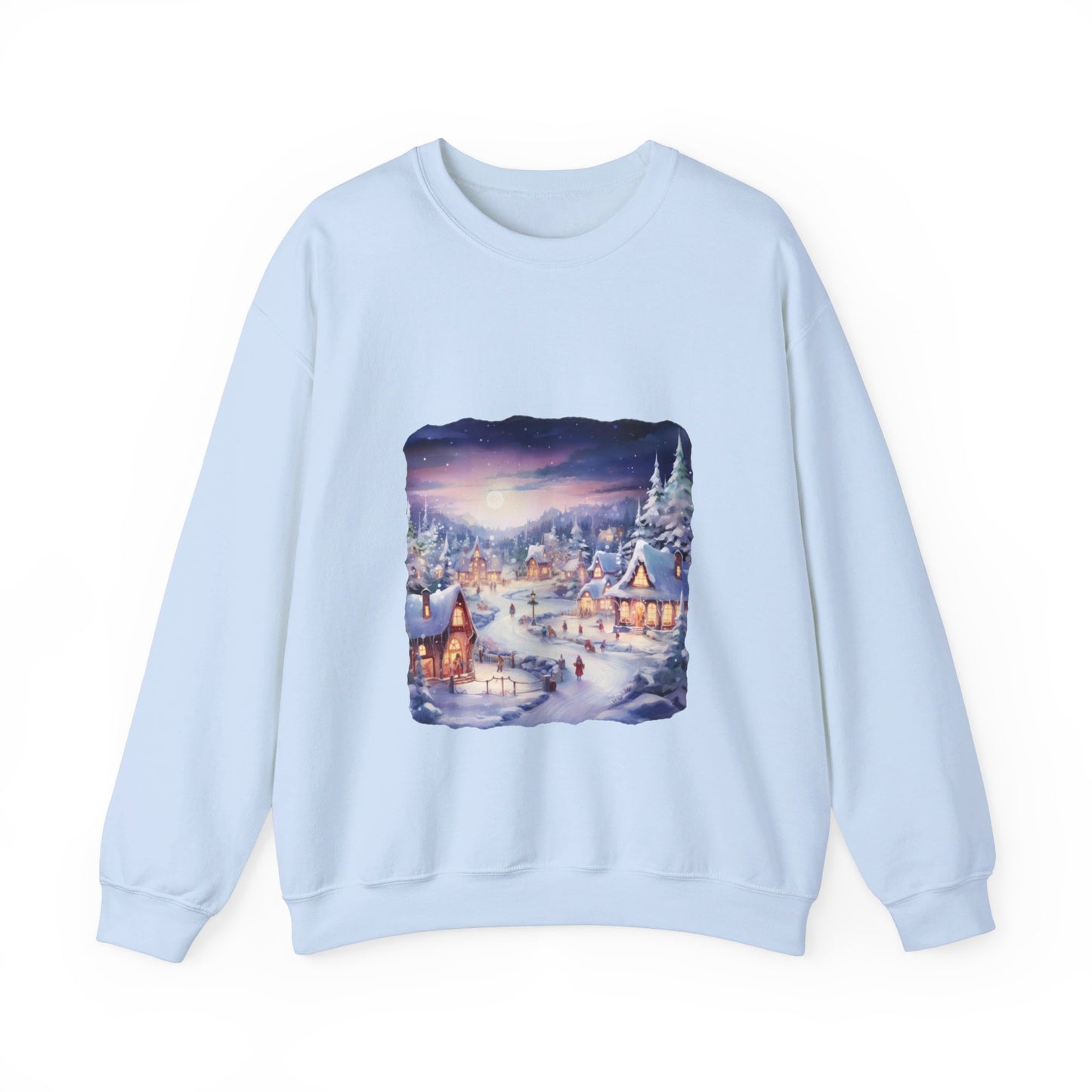 Snowy Christmas Village 3 - Sweatshirt