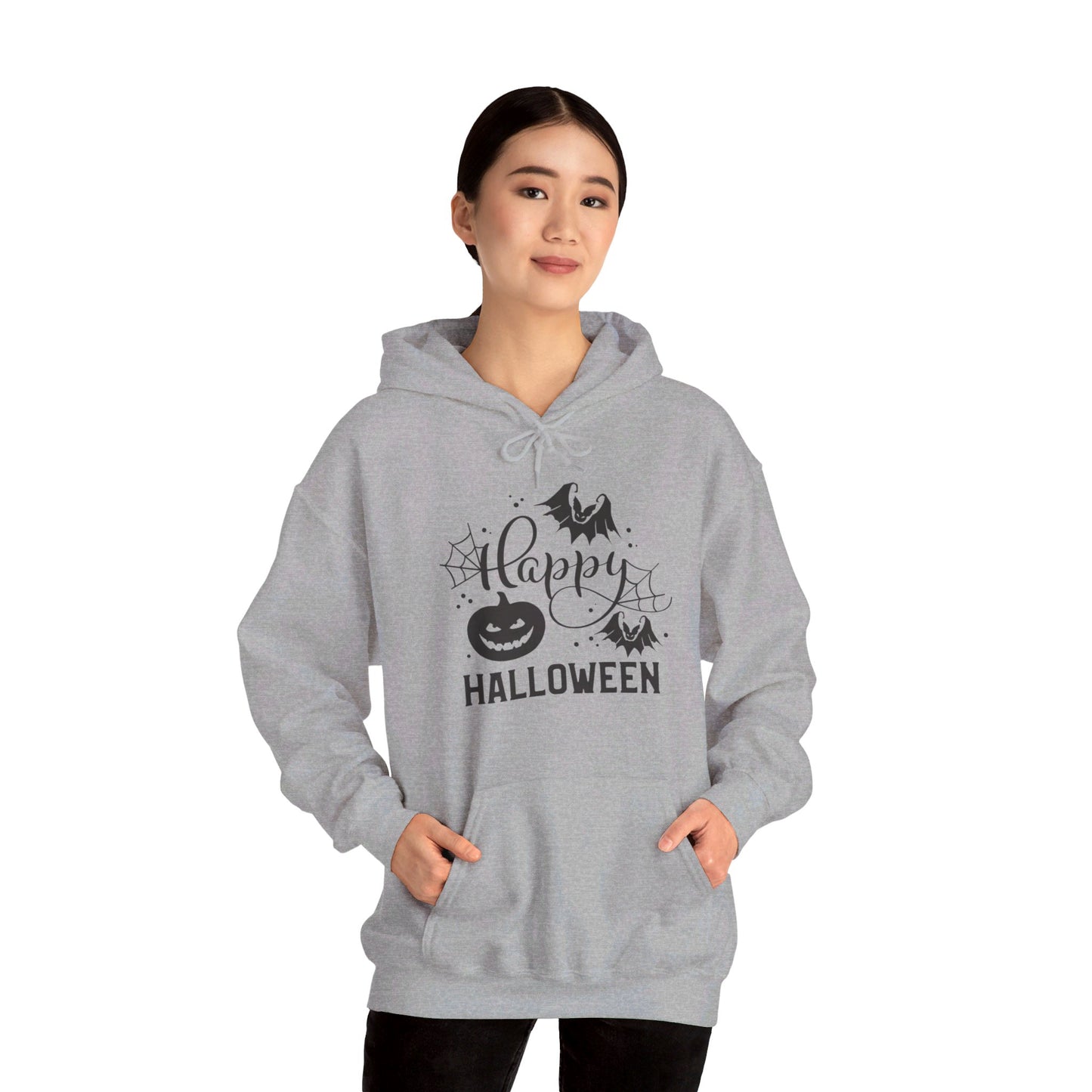 Spooky Happy Halloween Vibes - Hooded Sweatshirt