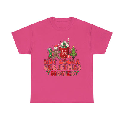 Hot Cocoa Christmas Movies T-Shirt