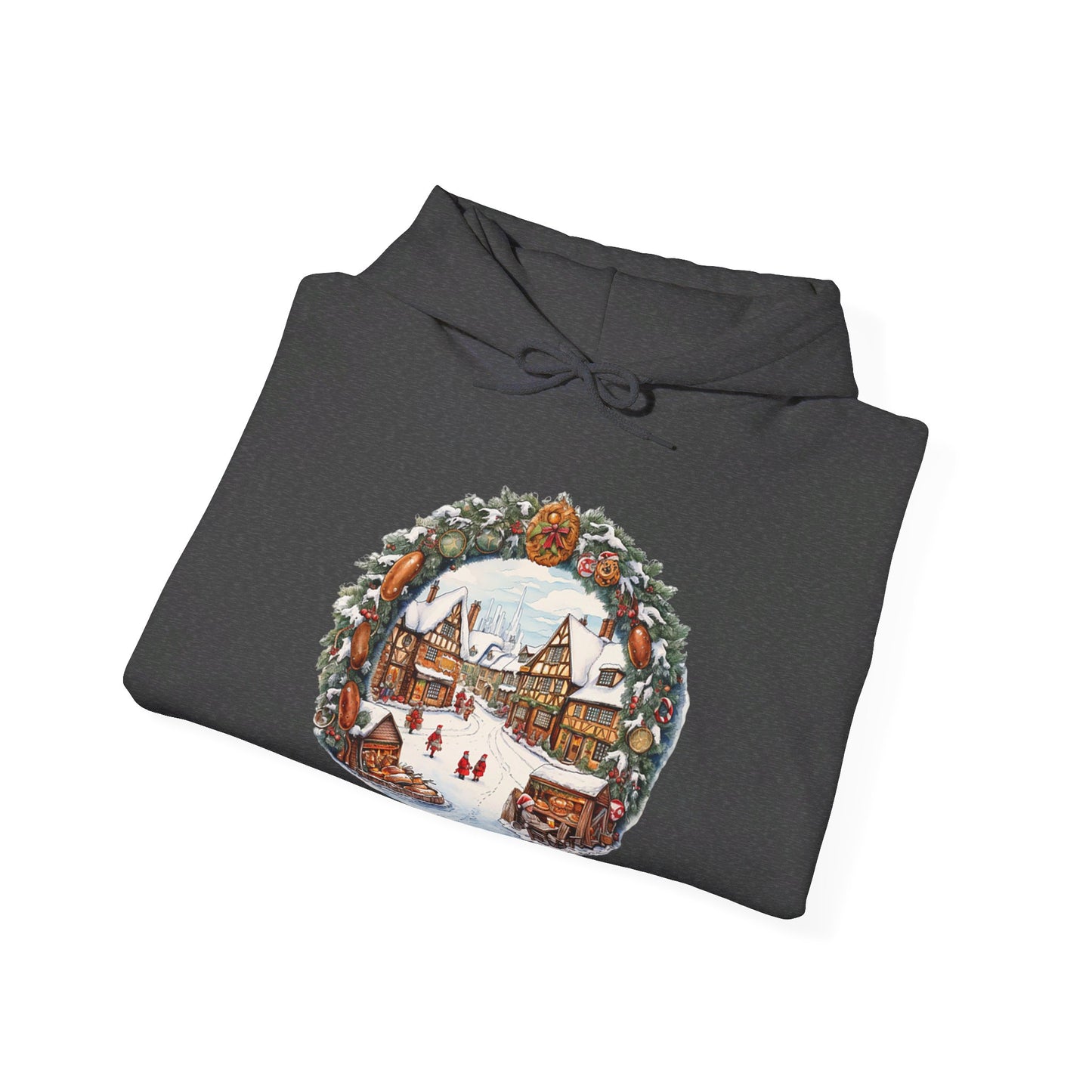 Village Yuletide Joy - Hooded Sweatshirt