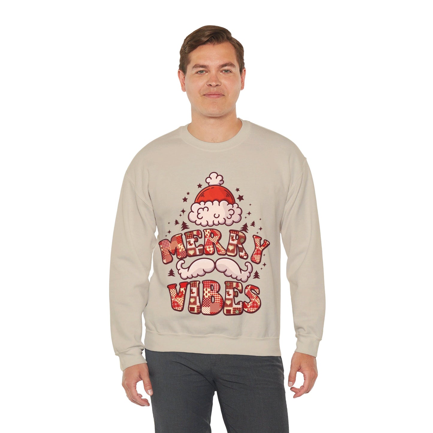 Merry Vibes - Crewneck Sweatshirt