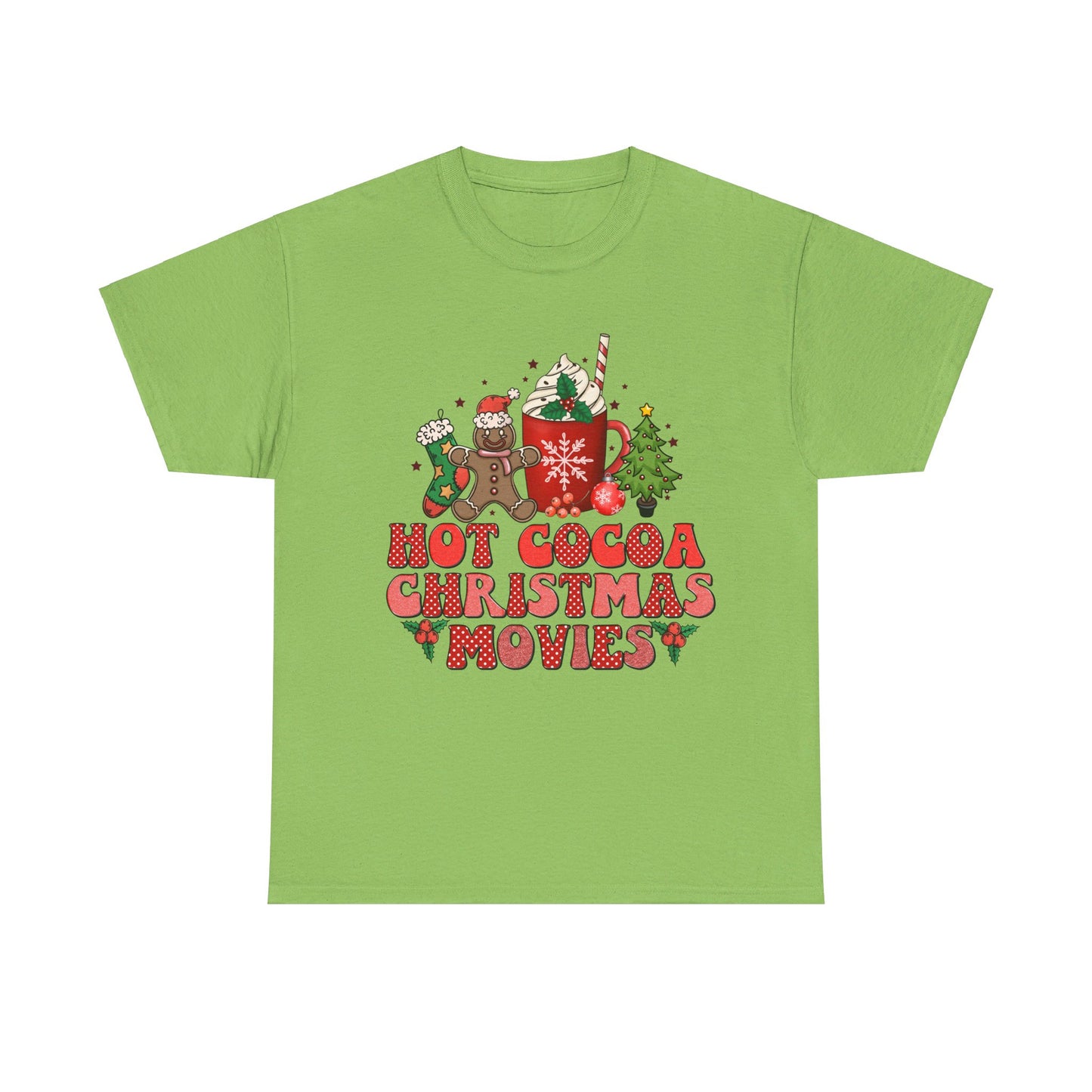 Hot Cocoa Christmas Movies T-Shirt