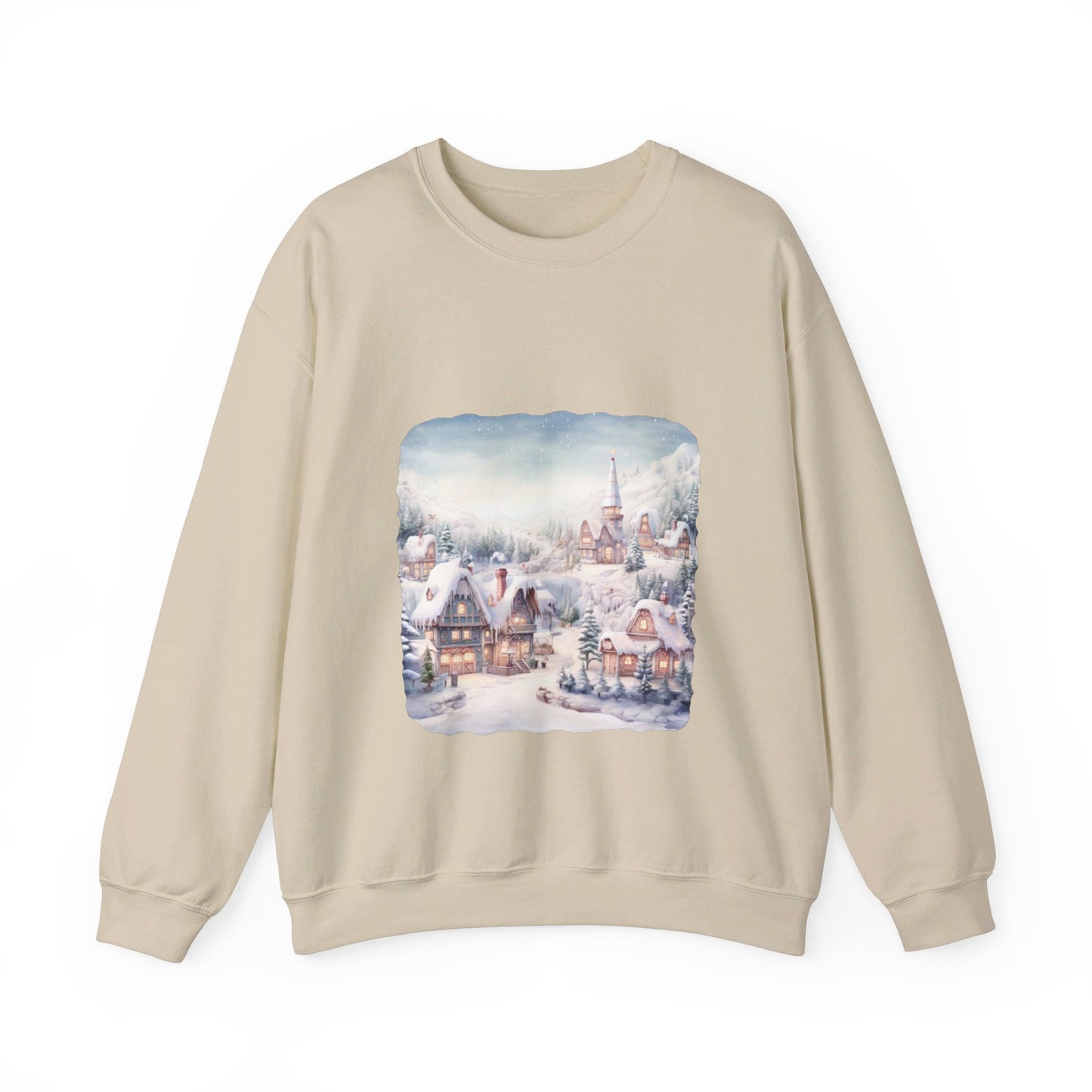 Snowy Christmas Village - Sweatshirt