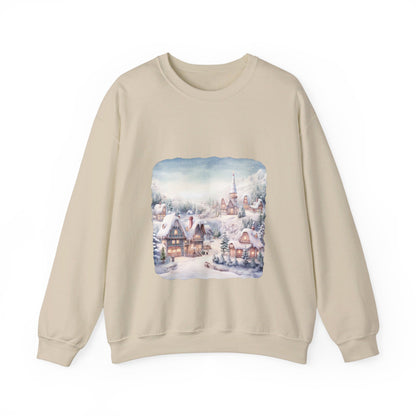 Snowy Christmas Village - Sweatshirt