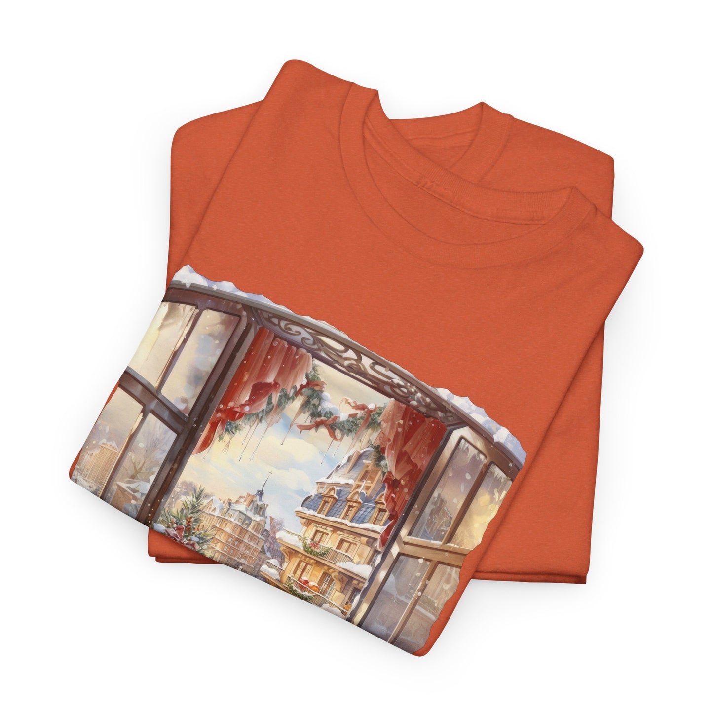 Christmas City To The Window  - T-Shirt