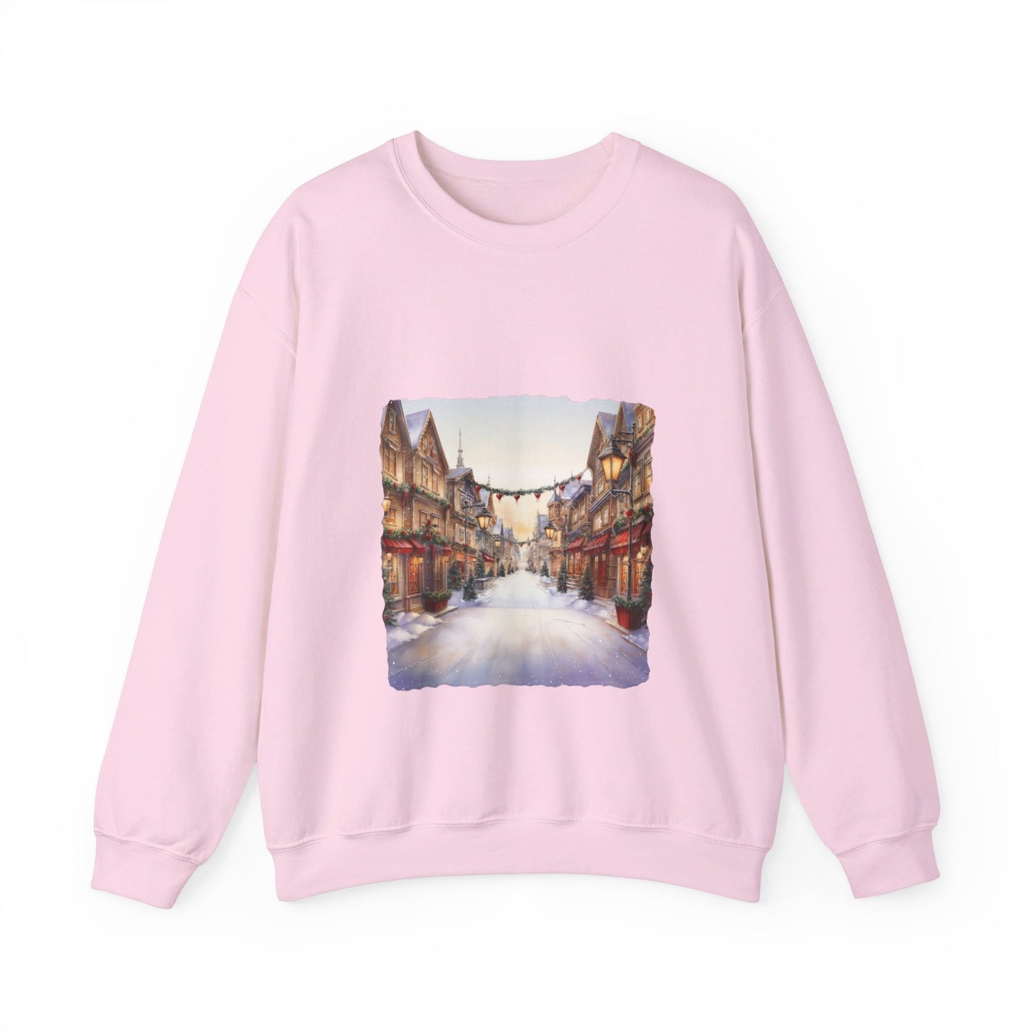 Snowy Christmas Village 9 - Sweatshirt