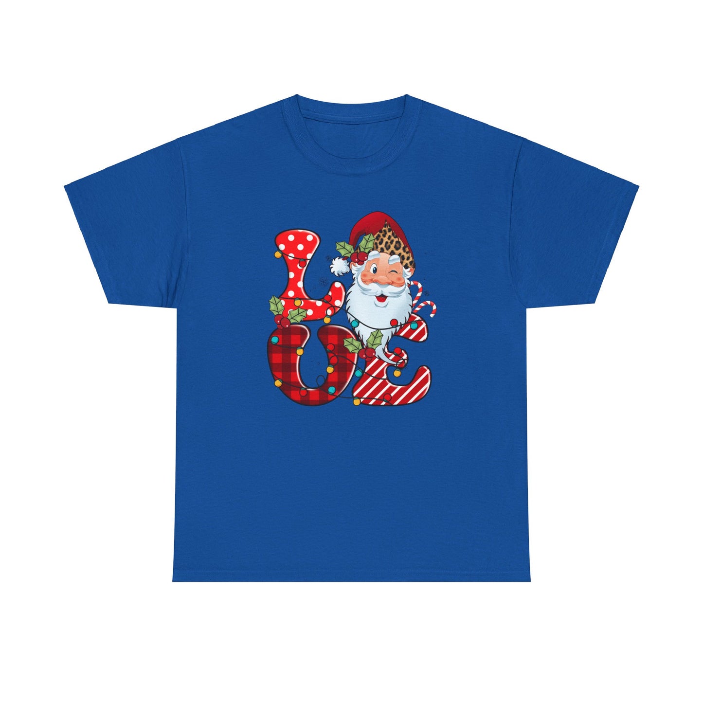 Festive Santa LOVE - T-Shirt