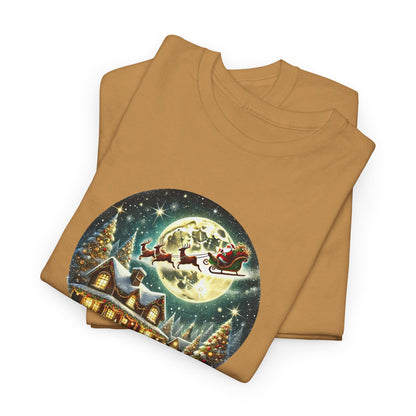 Festive Santa Christmas Village - T-Shirt