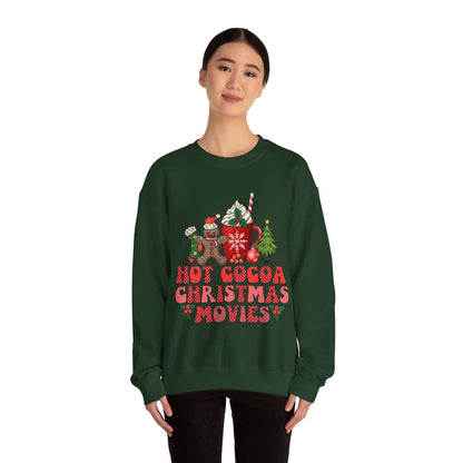 Hot Cocoa Christmas Movies - Crewneck Sweatshirt