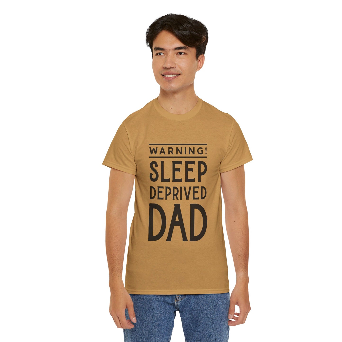 Warning Sleep Deprived Dad - T-Shirt