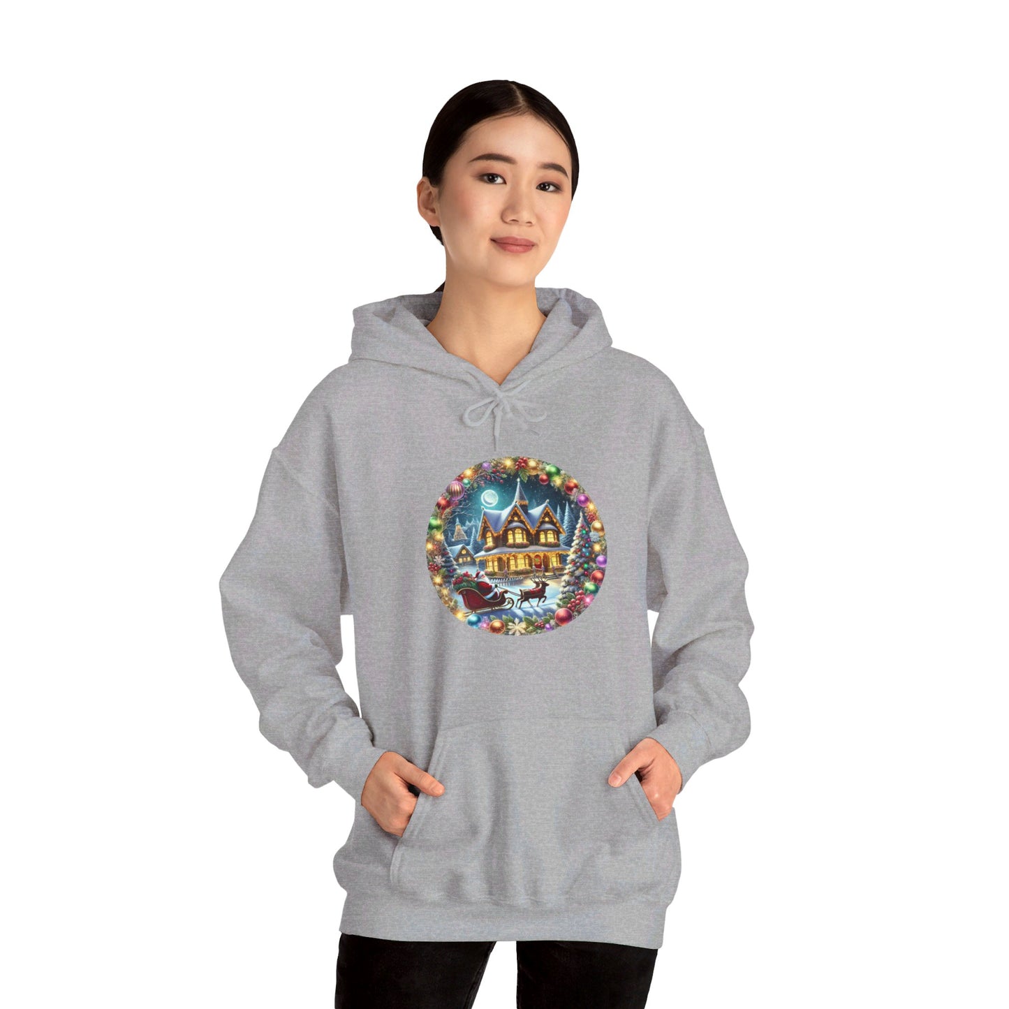 Christmas Hut - Hooded Sweatshirt