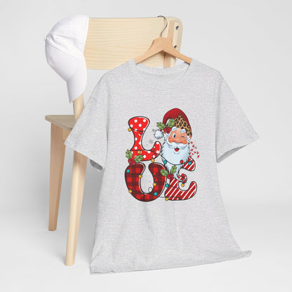 Festive Santa LOVE - T-Shirt