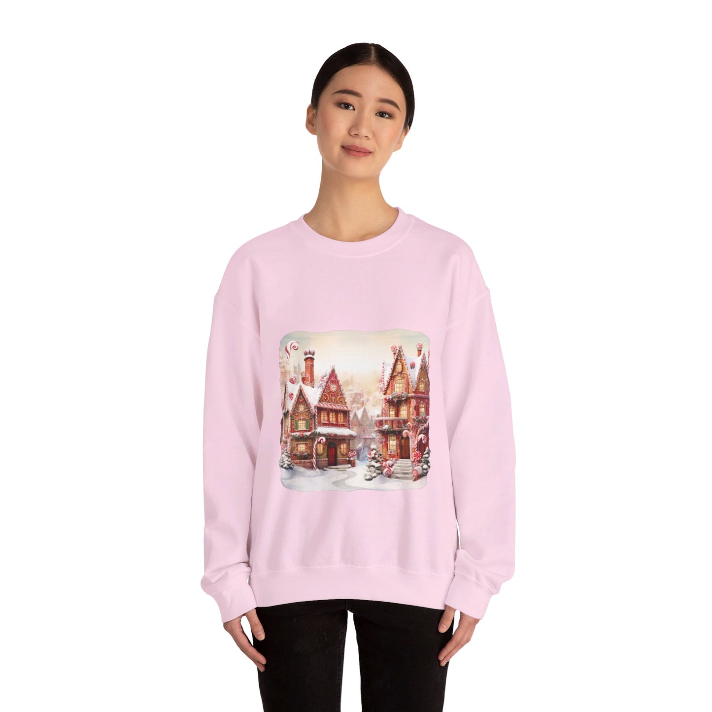 Snowy Christmas Village 11 - Sweatshirt