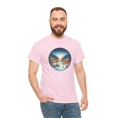 Magical Snowy Night - T-Shirt