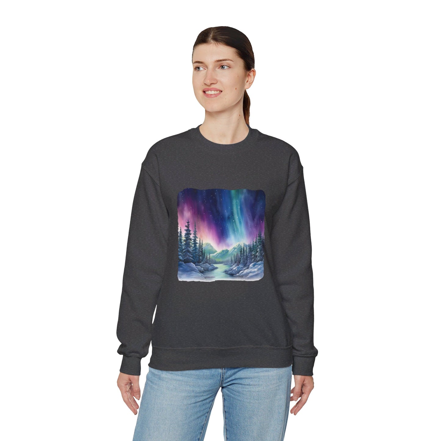 Northern Lights - Crewneck Sweatshirt