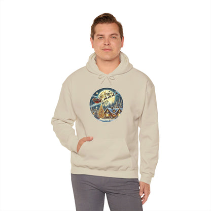 Santa's Midnight Journey - Hooded Sweatshirt