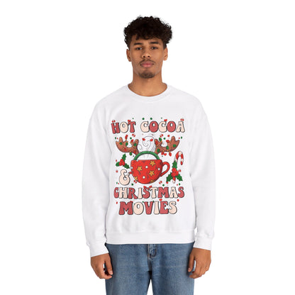 Hot Cocoa Christmas Movies - Crewneck Sweatshirt